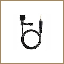 Bezos 3.5mm Jak 1.5 Metre Double Mikrofon - Siyah 22
