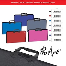 Teknik Resim Çantası Art College 37x54 Proart Mavi
