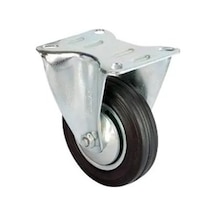 Özkaya Servis Tekeri - Tablalı Siyah Sabit - Çap 80 Mm Diğer