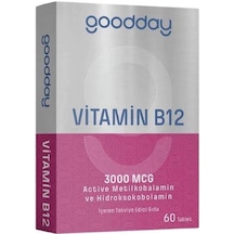 Goodday Vitamin B12 1000 Mcg 60 Tablet