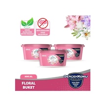 Mini Jel Oda Kokusu Floral Buket 3 'lü Set
