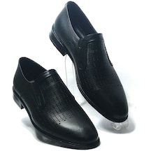 Özbag Siyah Erkek % 100 Deri Klasik Ofis & Takım Elbiyse Ayakkabı