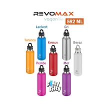 Revomax 592 Ml Büyük Kapasiteli Özel Kapak Sistemli 18 Saat Sıcak/36 Saat Soğuk Çelik Termos 001