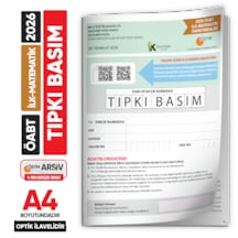 2026 Meb-ags Öabt İlköğretim Matematik Öğretmenliği Ösym Tıpkı Basım Kitapçığı Tg Deneme