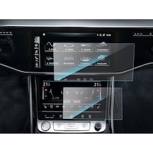 Audi A7 2019-2024 Model Alt Üst Ve Bilgi Ekranı Ekran Koruma