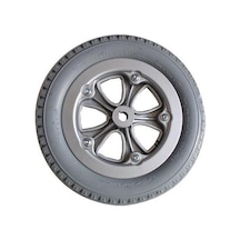 Medikaltec Arka Tekerlek 12-1-2-x-2-1-4 Gri Silikon Dolgu Engelli Aracı 1 Adet