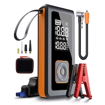 Çantalı 8000mah 150 Psı Akü Takviyeli Oto Bisiklet Motosiklet Hav