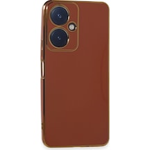 Vivo Y27 Kılıf Volet Silikon - Kırmızı Diğer
