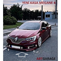 Yeni Megane 4 2021-2024 Ön Tampon Eki-fiberglass-boyasız