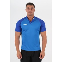 Diadora Premium Kamp T-shirt Sax Saks Mavi