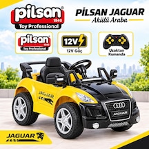 Pilsan Jaguar 12v Akülü Araba Kumandalı Sarı