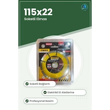 Daire Testere Bıçağı Soketli Elmas Profesyonel Kesim Aksesuarı El