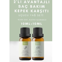 Boco Born In Cosmetics Çay Ağacı Yağı + Okaliptus Uçucu Yağı 2 x 10 ML