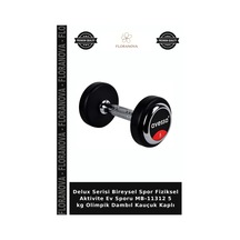Delux Serisi Bireysel Spor Fiziksel Aktivite Ev Sporu Mb-11312 5 Kg Olimpik Dambıl Kauçuk Kaplı Diğer
