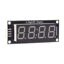 4 Basamaklı Led Gösterge Modülü 7-segment Tm1637