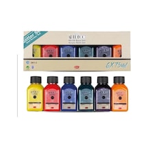 Artdeco Akrilik Boya 6x75 Ml Set Simli Renkler Akrilik Boya
