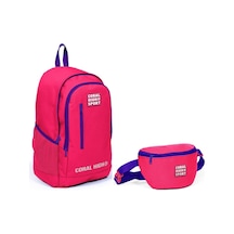 Coral High Sport Neon Mercan İlkokul Ortaokul Lise Çanta Seti