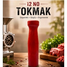 10-12 No Kıyma Makinesi Tokmağı Polietilen