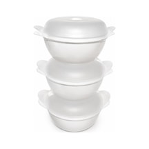 Sosa Casa 3'lü Yuvarlak Set 3 X 700 Ml 3 Adet Çok Renkli