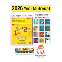 1'den 2'ye 2026 Tüm Dersler Hazırlık Yaz Tatili Kitabı İngilizce Kelime Kartları