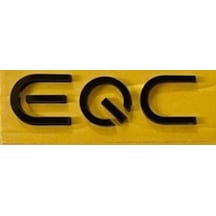 Mercedes Uyumlu Yazı Eqc Siyah