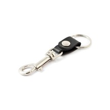 Key-Bak 5905A Bolt Snap Leather Deri Kayışlı Anahtarlık Halkası