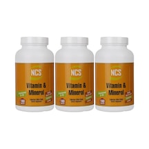 Ncs Vitamin Mineral Multivitamin Coenzyme 180 Tablet X 3 Kutu