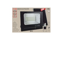 Ct-4650 300w Solar Led Projetör 1 Adet Beyaz Işık
