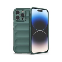 İphone 14 Pro Kılıf Optimum Silikon - Koyu Yeşil