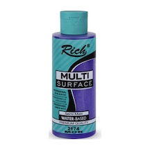 Rich Akrilik Boya Multi Surface 120 Cc Mor 120-2174 Çok Renkli