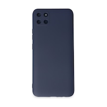 Realme C11 Kılıf Nano İçi Kadife Silikon - Lacivert Bz8683140442546