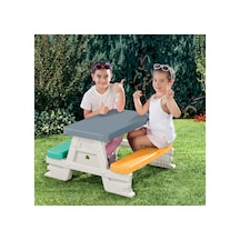 Kaliteli 43 Cm Piknik Masası - 4 Çocuk Oturma Kapasiteli Piknik Masası
