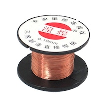 Emaye Kaplı Bakır Yol Çekme Teli 0.10Mm 10 Metre