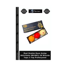Özel Üretim Oyun Kulüp Aktiviteler Bb-ball-50 Bilardo Topu 3 Top Profesyonel