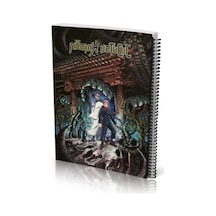 Çizgili Defter - Jujutsu Kaisen Temalı 124-Pembe