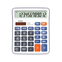 Csl Cs-3806 12 Hane Masa Tipi Hesap Makinesi 010