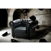 Ofiscombin Ofis Büro Koltuk Kanepe Oturma Takımları Martin Siyah Chester1