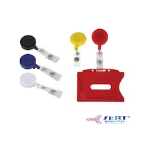 Kart Yoyosu Yaka Kartı Kimlik Kartı için 10Lu Paket Karışık Renk