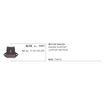 RENAULT TRAFIC MOTOR TAKOZU 10951