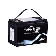 Tommatech 12.8v 100ah Marin Lityum Batarya Bluetooth Destekli