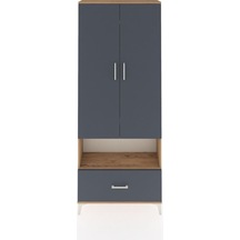 Arges Dolap 3 Raflı Tek Çekmeceli Tek Askılı 88x30x221 Çam-an... Çam