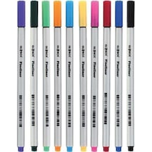 Globox Fineliner Keçe Uçlu Kalem Seti - 10 Renk
