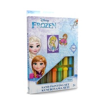 Karlar Ülkesi (Elsa&Anna) Kum Boyama Seti (2'Si 1 Arada) Ds-31