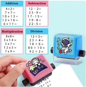 Matematik İşlem Rulosu Tek İşlem Seçenekli 5324 124-Pembe