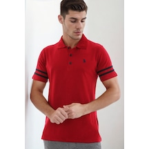 T9585 Dewberry Erkek T-shırt-bordo