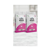 Cats White Pudra Kokulu Kedi Kumu 10 Lt 2 Adet