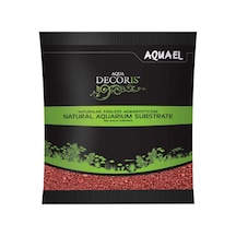 Aquael Gravel Decoris 2-4 Mm Kırmızı Kum 1 Kg
