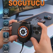 Telefon Soğutucu Fan Cep Telefonu Radyatör Soğutma Aksesuarı