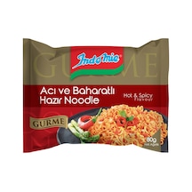 Indomie Gurme Noodle Acı&baharat 80g - Pratik Ve Lezzetli Atıştırmalık 3'li Ekonomik Paket - 3 Tarı