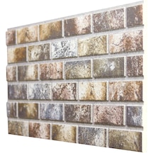 Stikwall Düz Tuğla Dokulu Duvar Paneli 653-207 50x120 CM